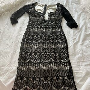 Sexy Black Lace Dress
